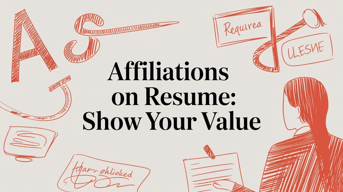 Affiliations on Resume: Show Your Value - StoryCV Blog