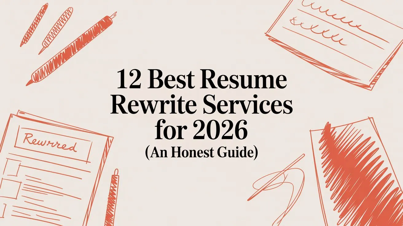 12 Best Resume Rewrite Services for 2026 - StoryCV Blog