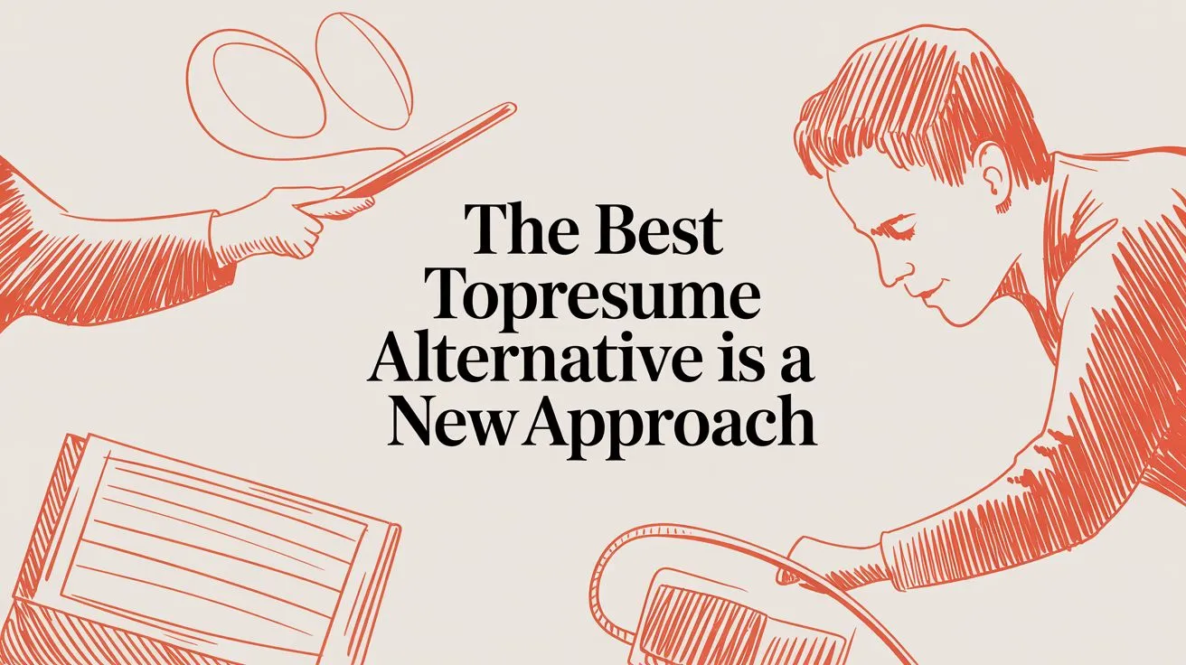 The Best TopResume Alternative Is a New Approach - StoryCV Blog