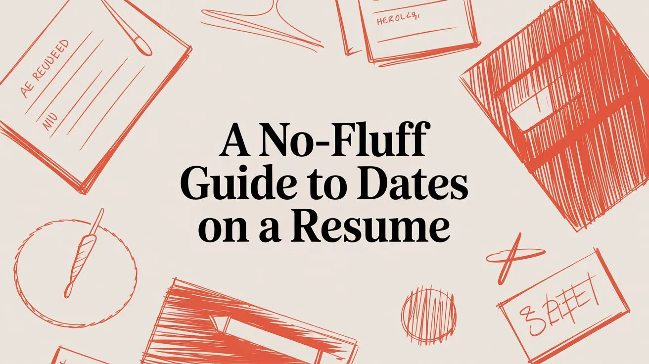 A No-BS Guide to Dates on a Resume - StoryCV Blog