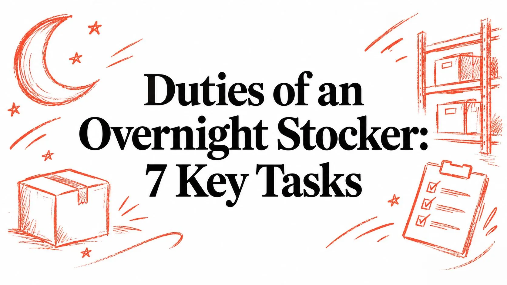 Duties of an Overnight Stocker: 7 Key Tasks - StoryCV Blog