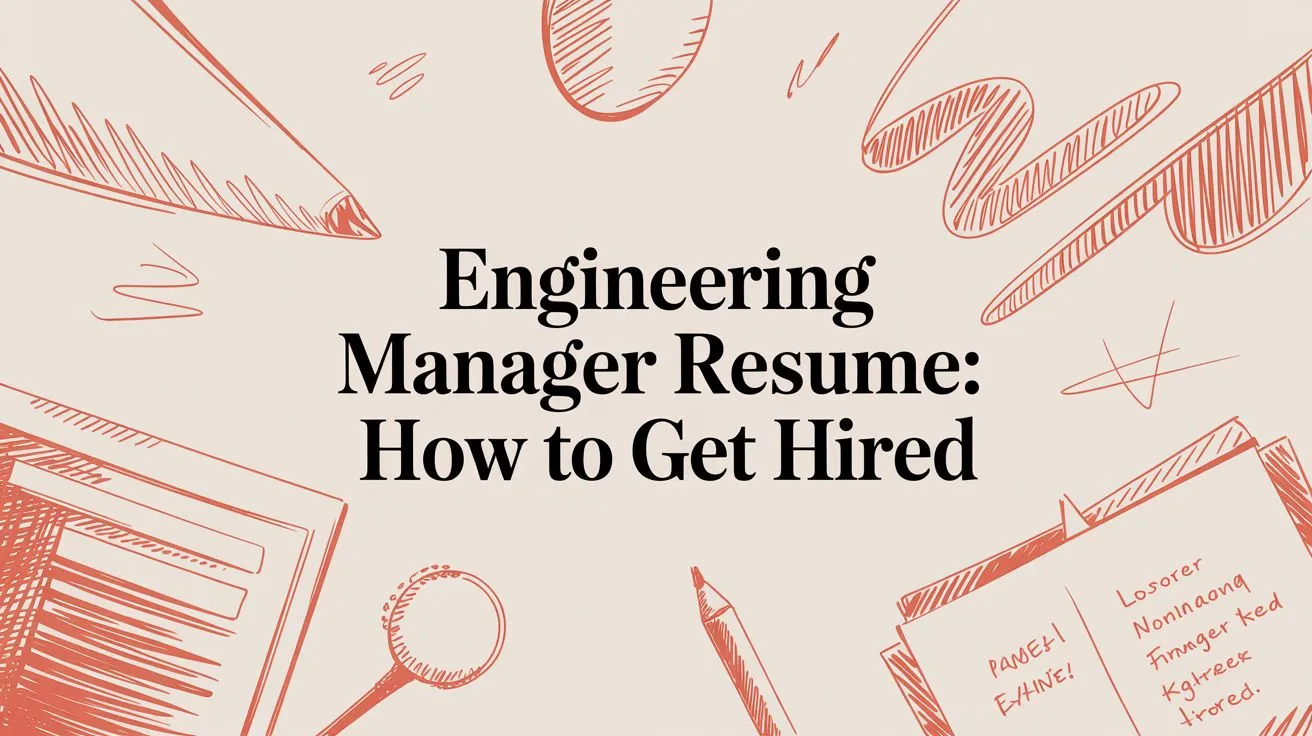 Engineering Manager Resume: How to Get Hired - StoryCV Blog