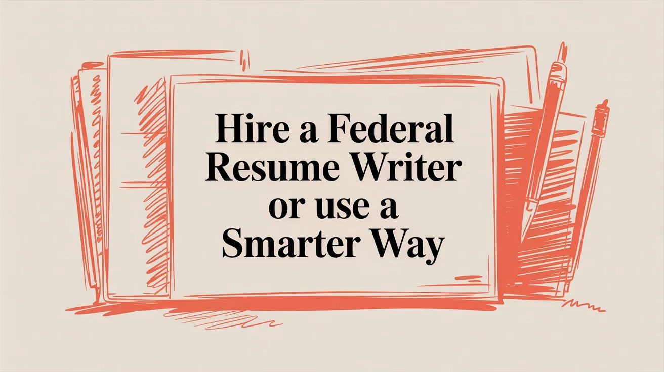 Hire a Federal Resume Writer? Here's a Smarter Way - StoryCV Blog