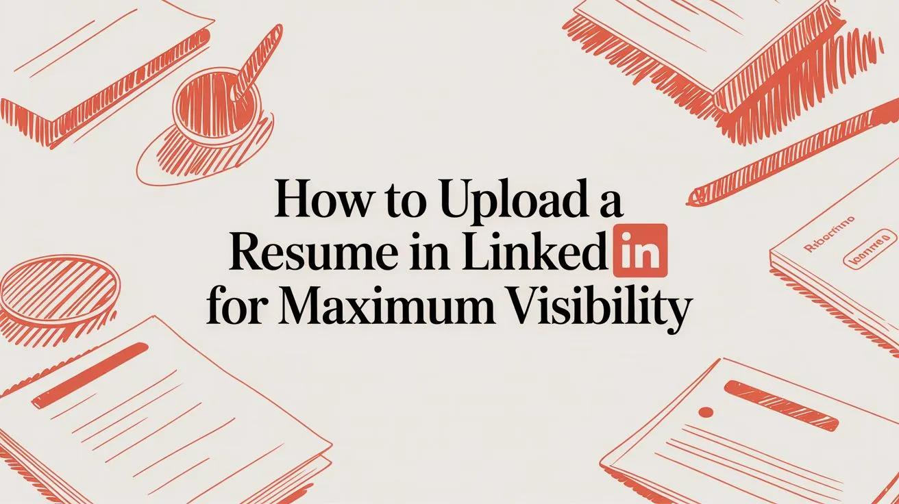 How to Upload a Resume in LinkedIn for Maximum Visibility - StoryCV Blog