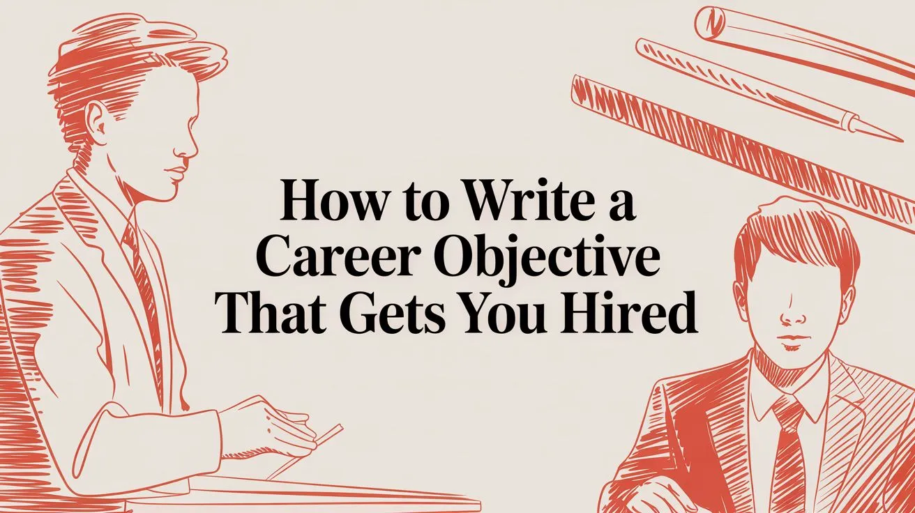 How to Write a Career Objective That Gets You Hired - StoryCV Blog