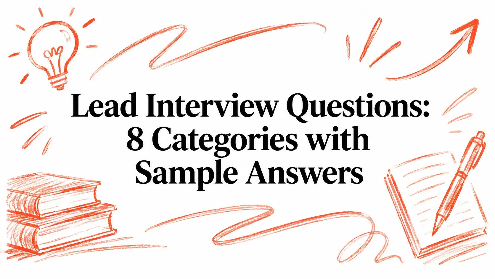 Lead Interview Questions: 8 Categories with Sample Answers - StoryCV Blog