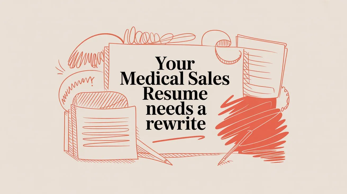 Your Medical Sales Resume Needs a Rewrite - StoryCV Blog