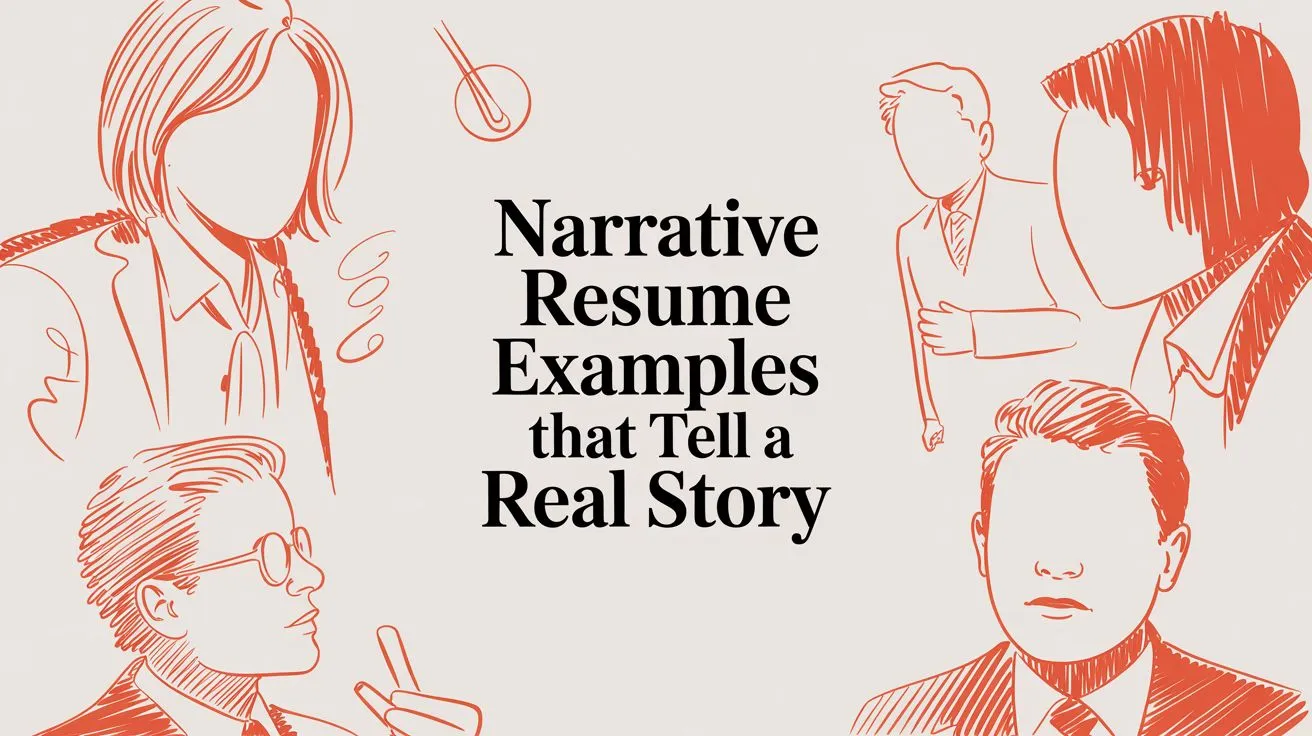 Narrative Resume Examples That Tell a Real Story - StoryCV Blog