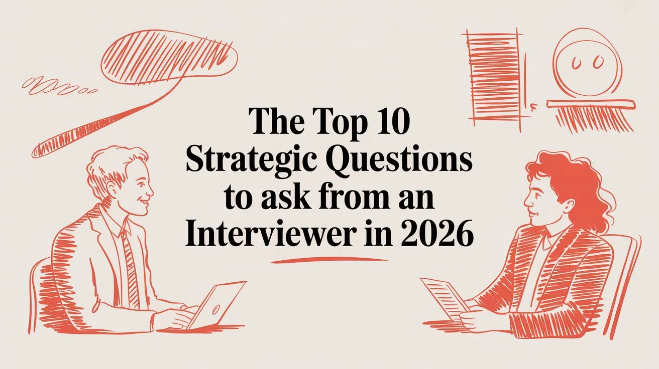 The Top 10 Strategic Questions to Ask From an Interviewer in 2026 - StoryCV Blog