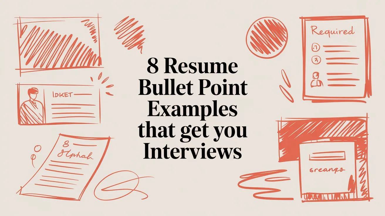 8 Resume Bullet Point Examples That Get You Interviews - StoryCV Blog