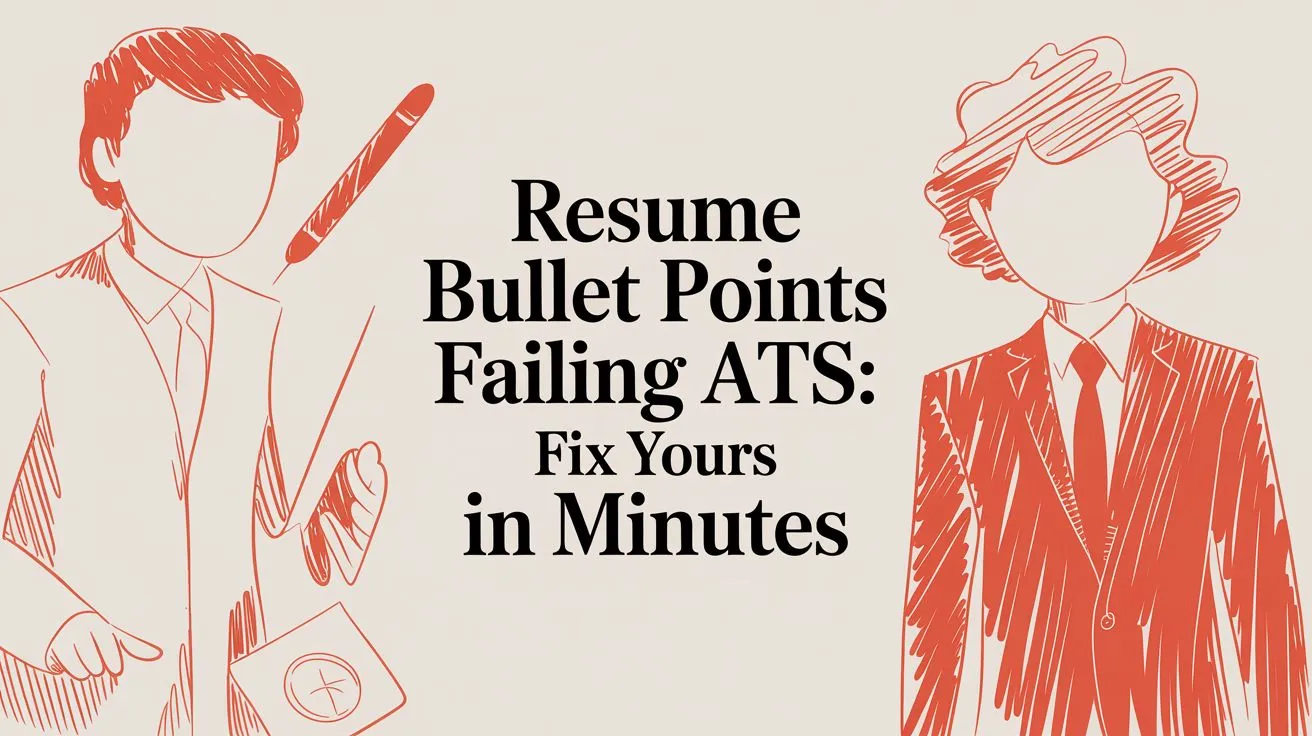 Resume Bullet Points Failing ATS: Fix Yours in Minutes - StoryCV Blog