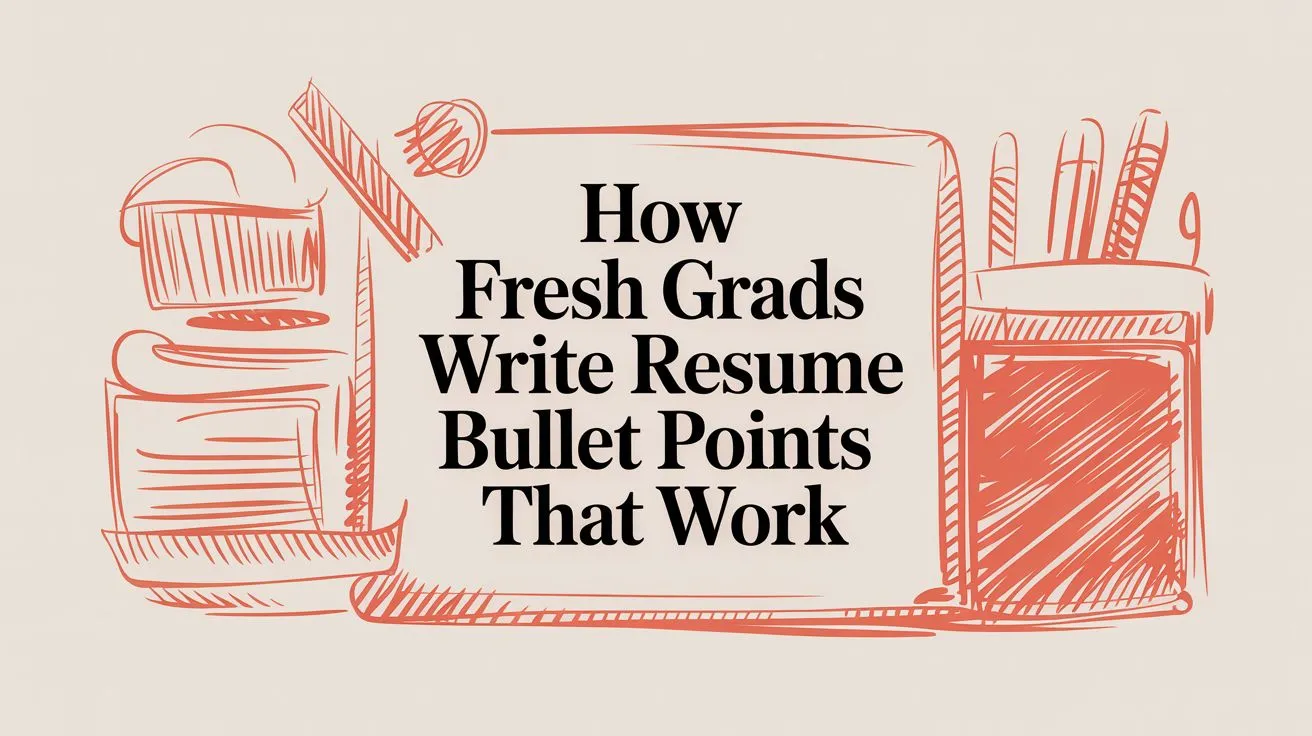 How Fresh Grads Write Resume Bullet Points That Work - StoryCV Blog