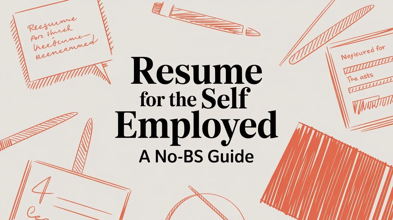 Resume for the Self Employed A No-BS Guide - StoryCV Blog