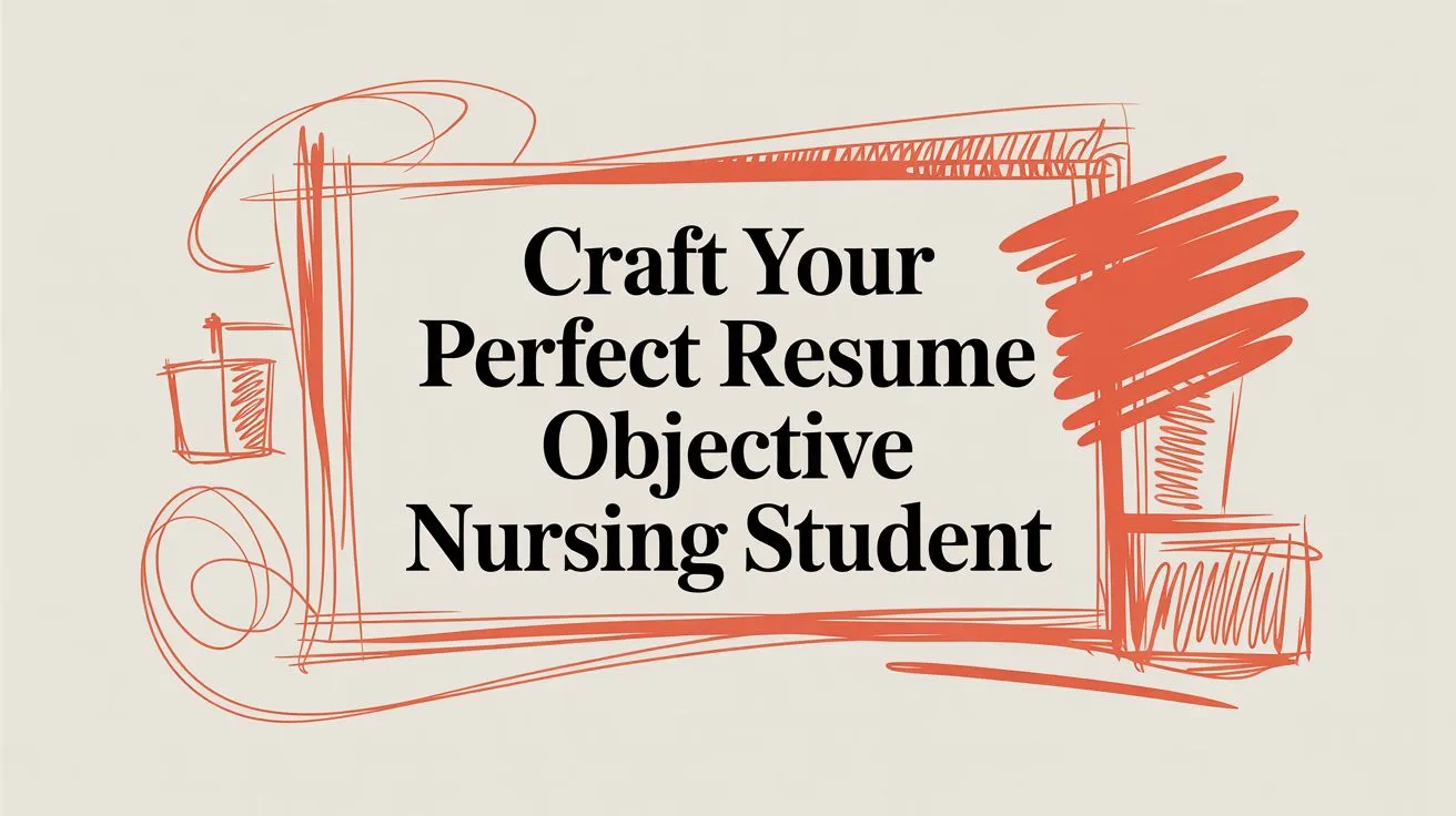 Writing a Nursing Student Resume? Ditch the Objective. - StoryCV Blog
