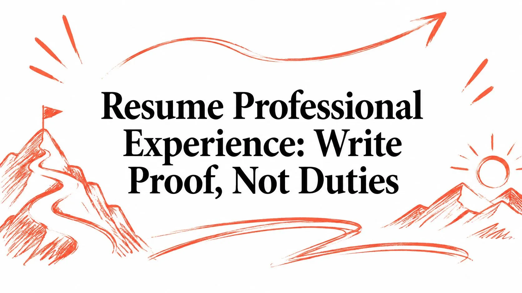 Resume Professional Experience: Write Proof, Not Duties - StoryCV Blog