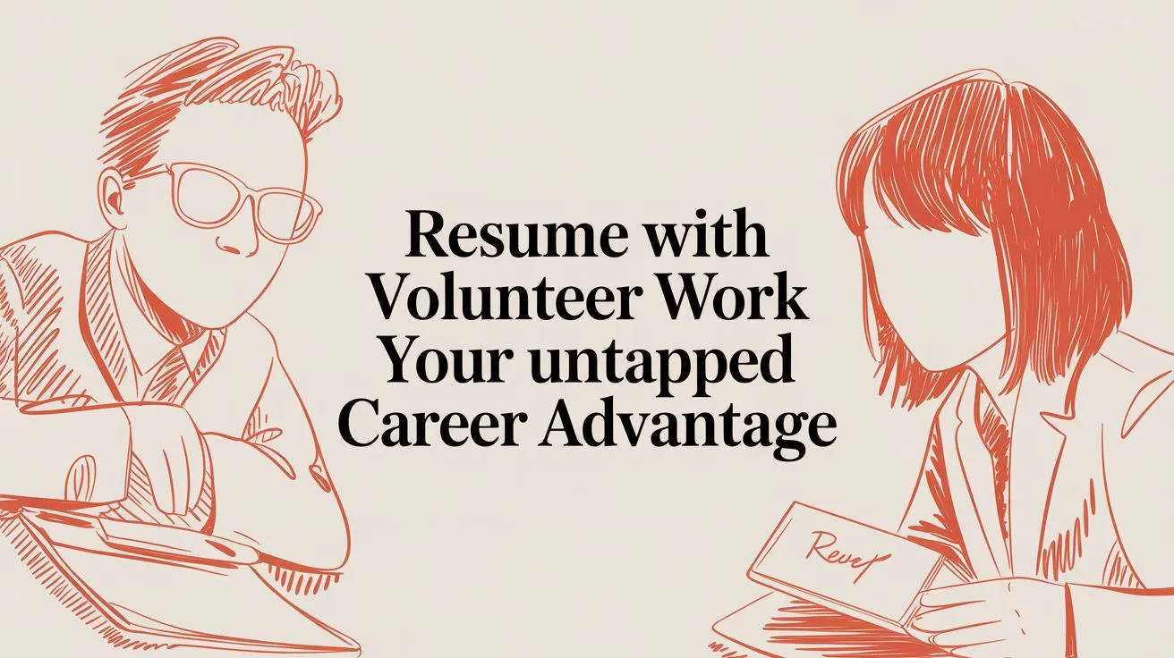 Your Resume With Volunteer Work Is an Untapped Advantage - StoryCV Blog