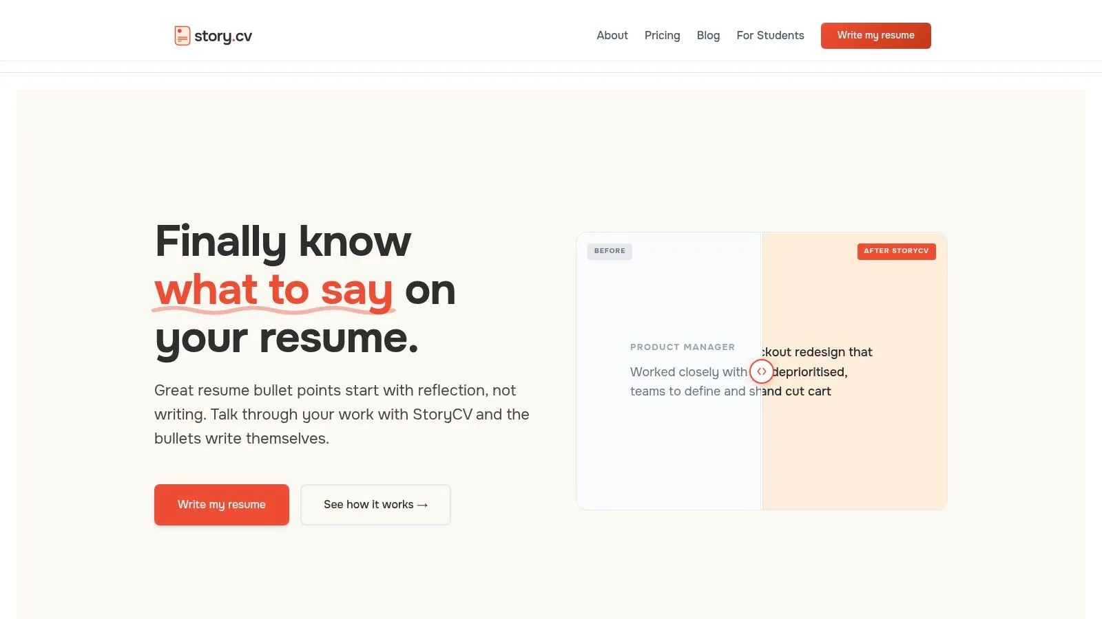 StoryCV
