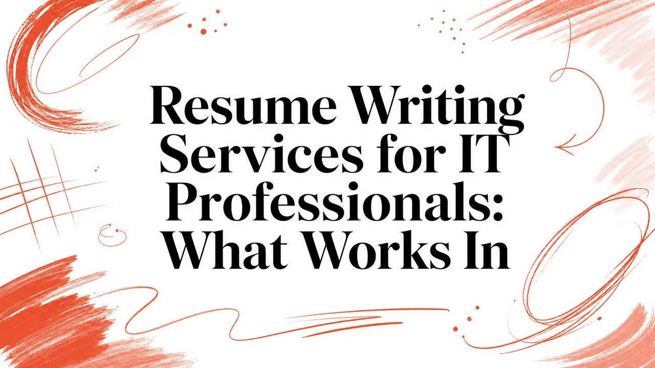 Resume Writing Services for IT Professionals: What Works - StoryCV Blog