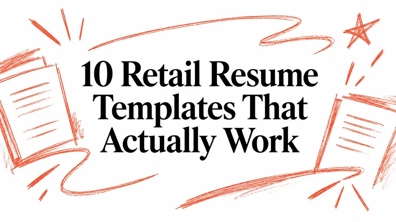 10 Retail Resume Templates That Actually Work - StoryCV Blog