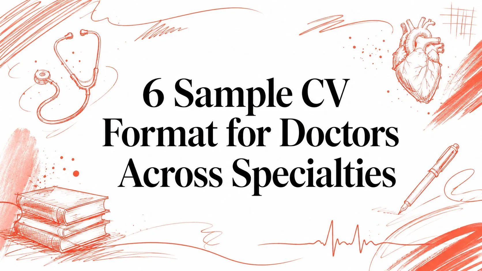 6 Sample CV Format for Doctors Across Specialties - StoryCV Blog