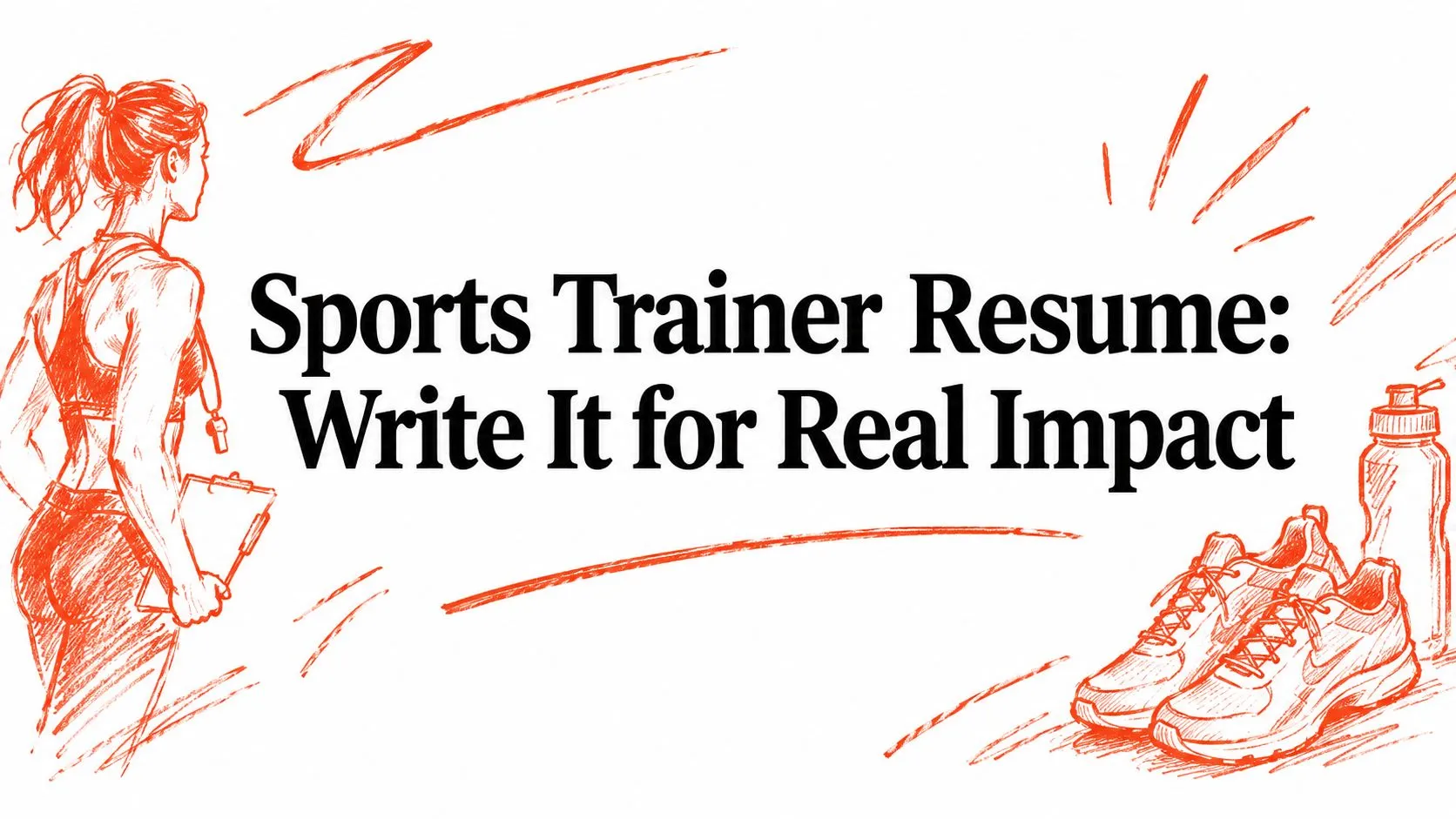 Sports Trainer Resume: Write It for Real Impact - StoryCV Blog