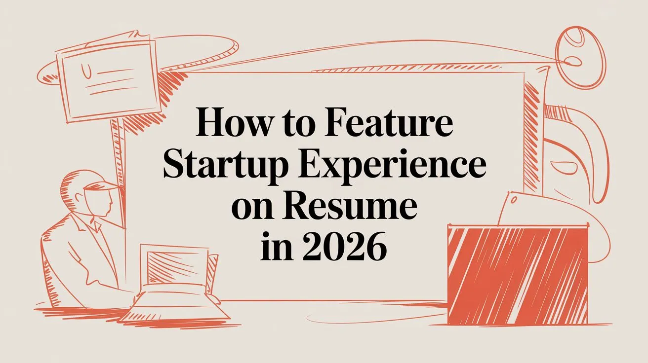 How to Feature Startup Experience on Resume in 2026 - StoryCV Blog