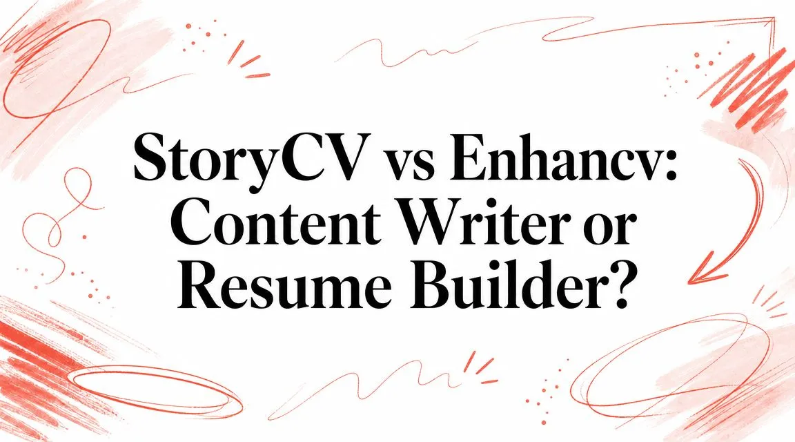 StoryCV vs Enhancv: Content Writer or Resume Builder? - StoryCV Blog