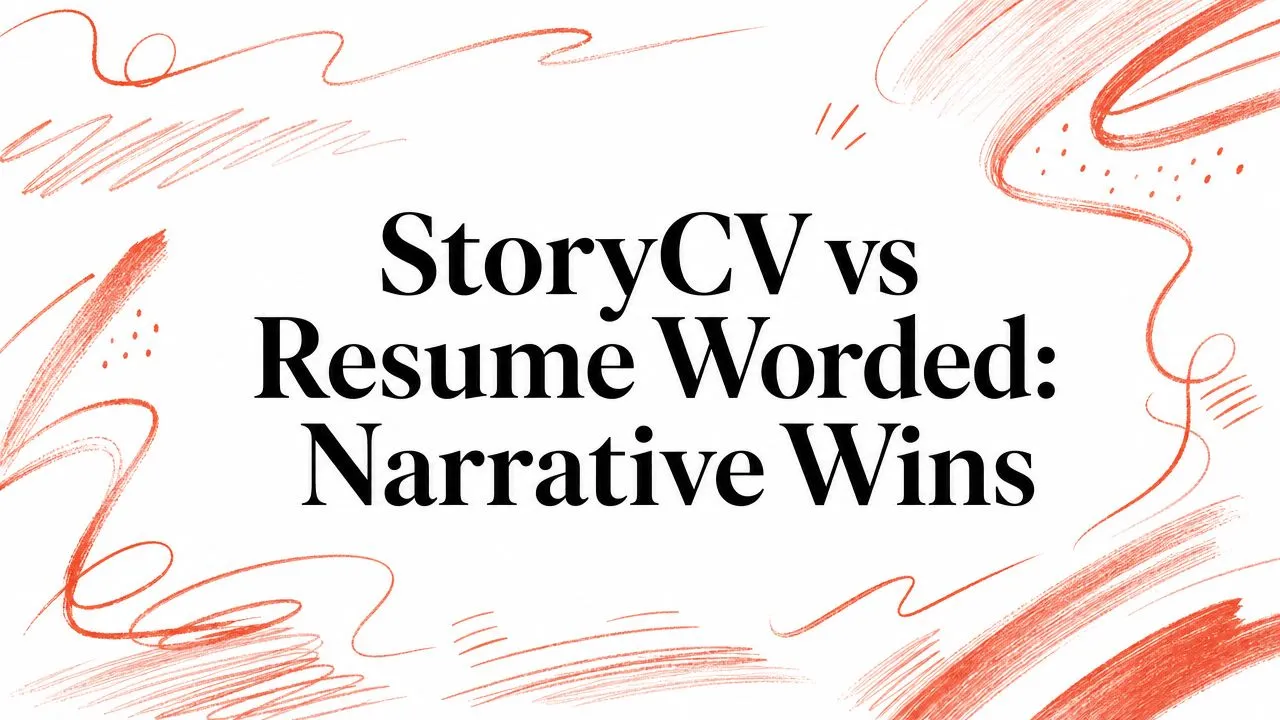 StoryCV vs Resume Worded: Narrative Wins - StoryCV Blog