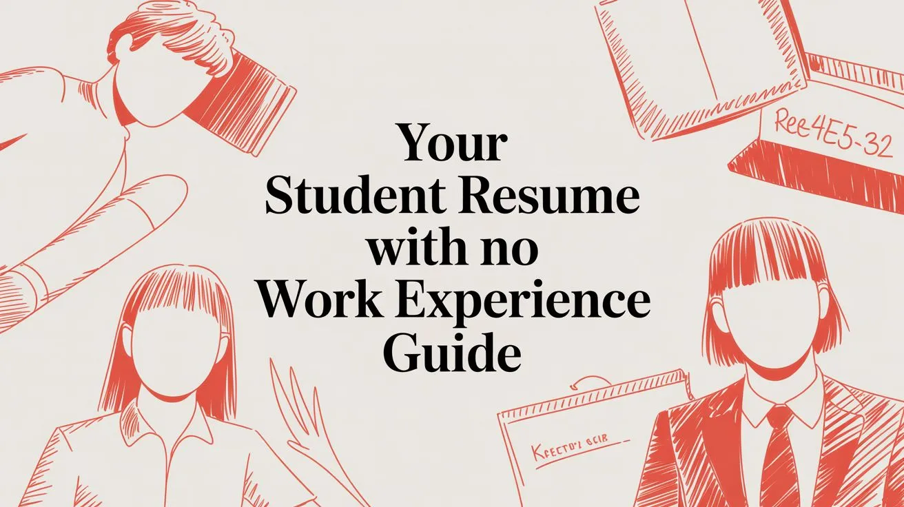 Student Resume With No Experience: Your 2026 Guide - StoryCV Blog