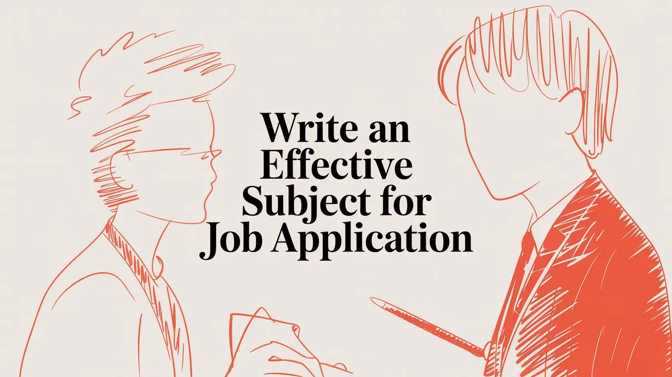 Write an Effective Subject For Job Application - StoryCV Blog