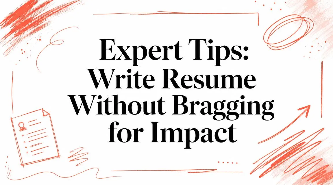 Write Resume Without Bragging for Impact - StoryCV Blog